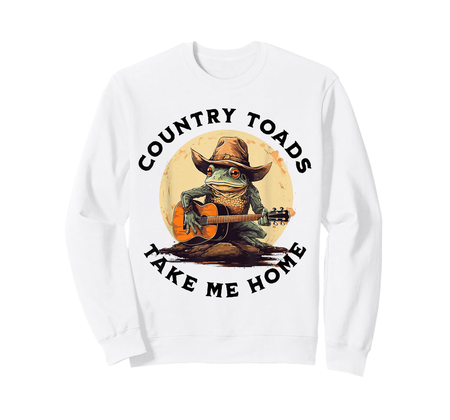 Country Toads Take Me Home Funny Country Music Toad T-Shirt