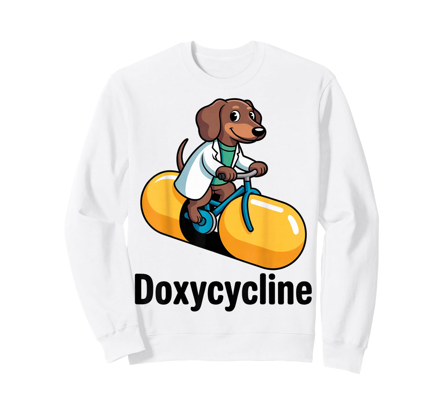 Doxycycline Funny Dachshund Pharmacist T-Shirt