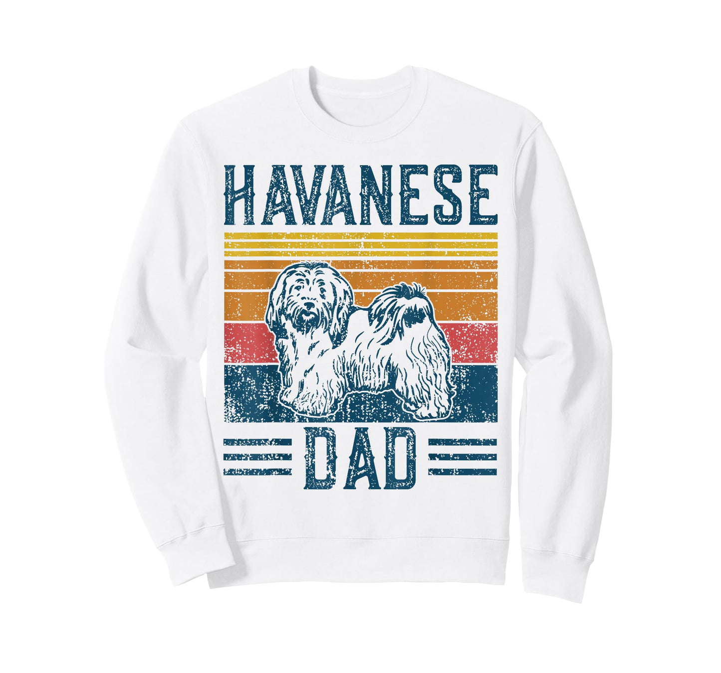 Dog Havanese Dad - Vintage Havanese Dad T-Shirt