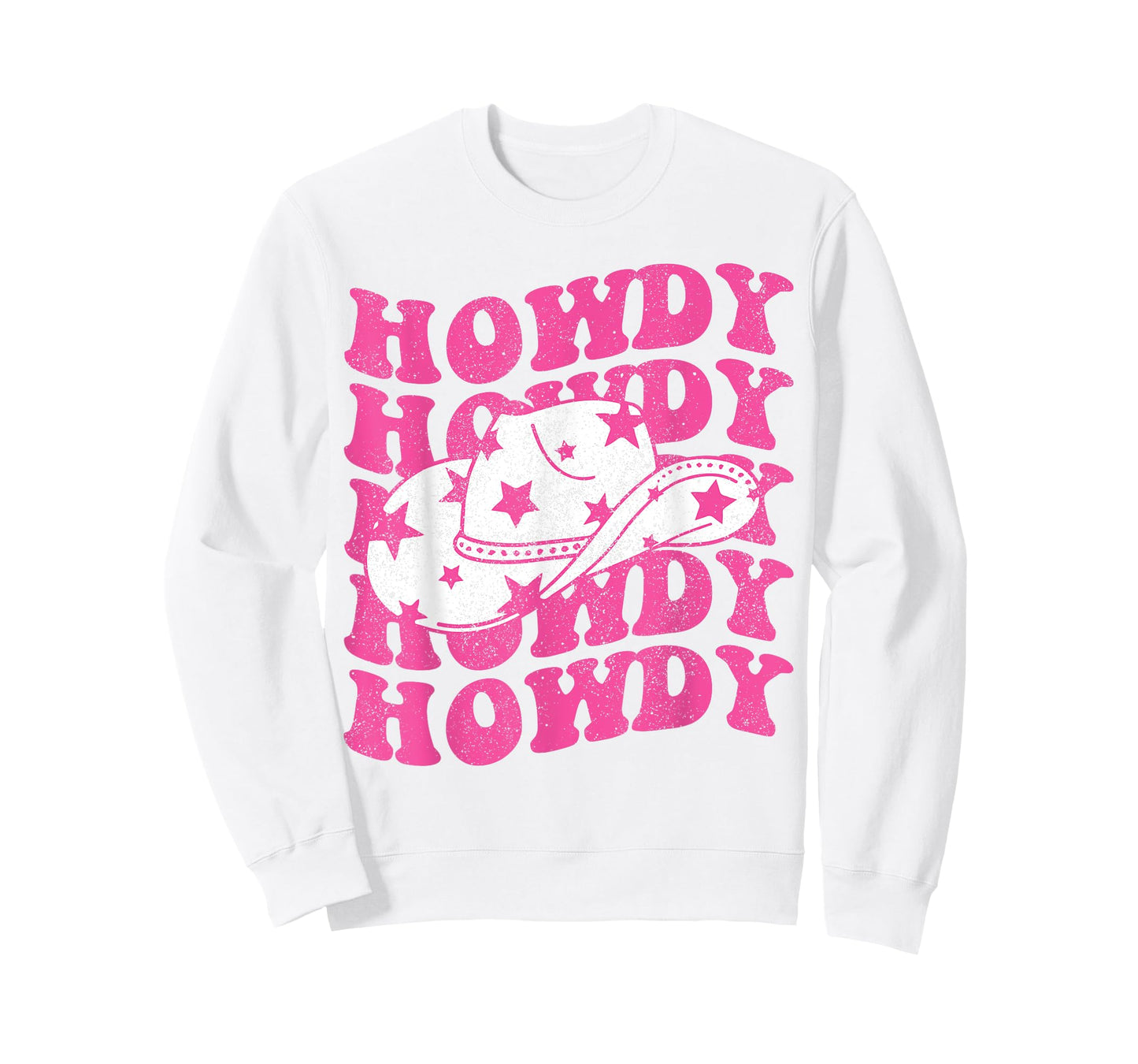 Howdy Southern Western Girl Country Rodeo Pink Cowgirl Women T-Shirt