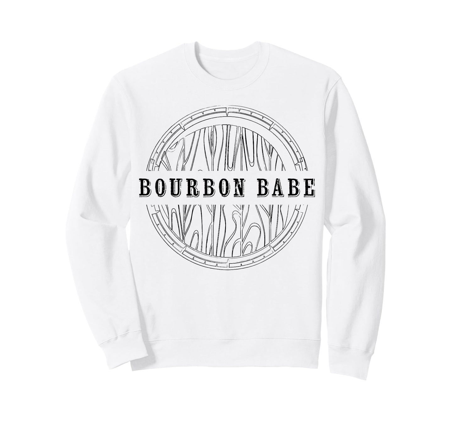Womens Kentucky Bourbon Babe Whiskey Barrel Country Fan T-Shirt