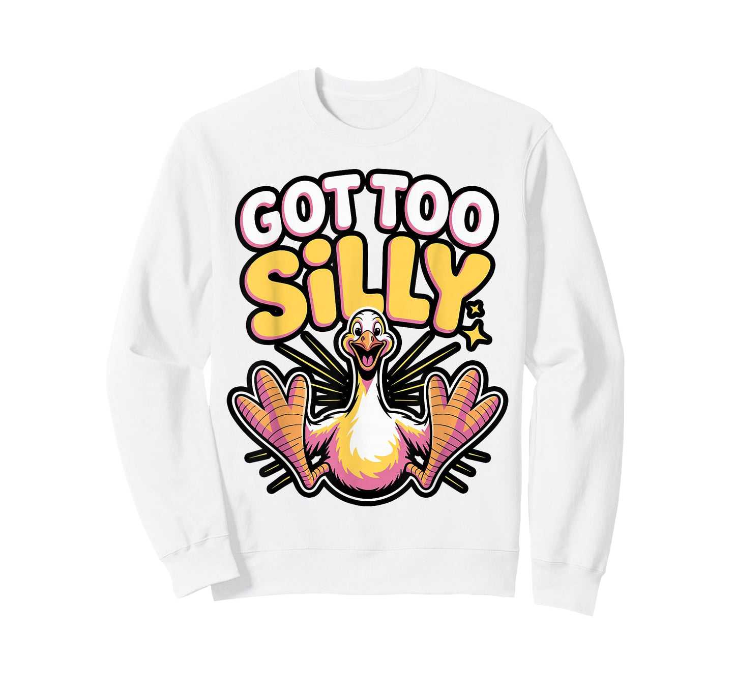 Got Too Silly Goose Meme Cartoon T-Shirt