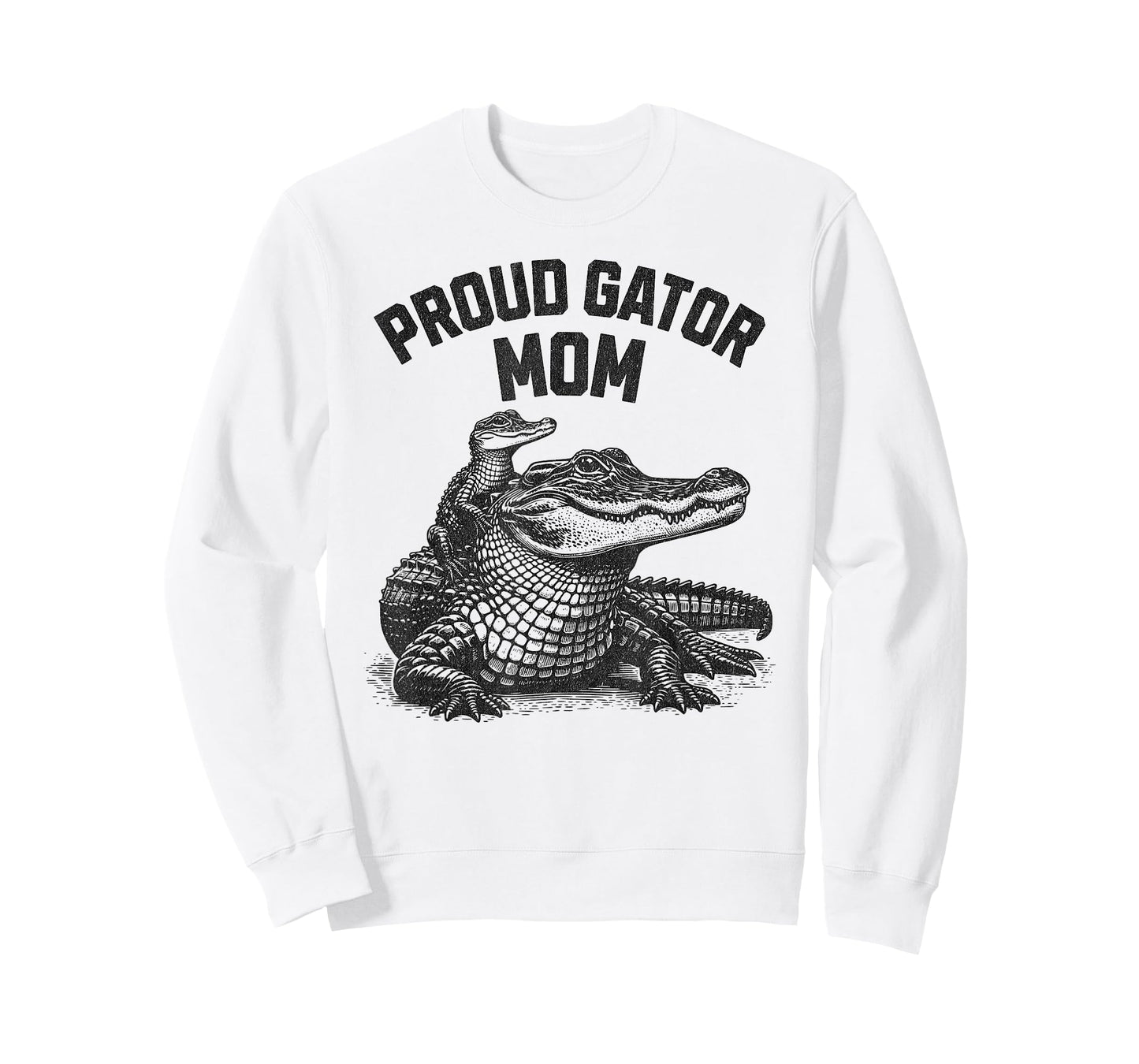 Proud Gator Mom - Funny Mother Kids Alligators T-Shirt