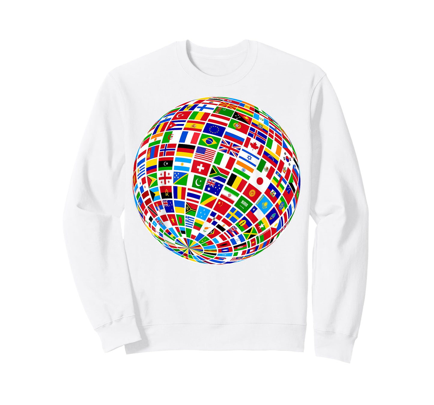Flags The Countries of the World Globe Earth World Flags T-Shirt