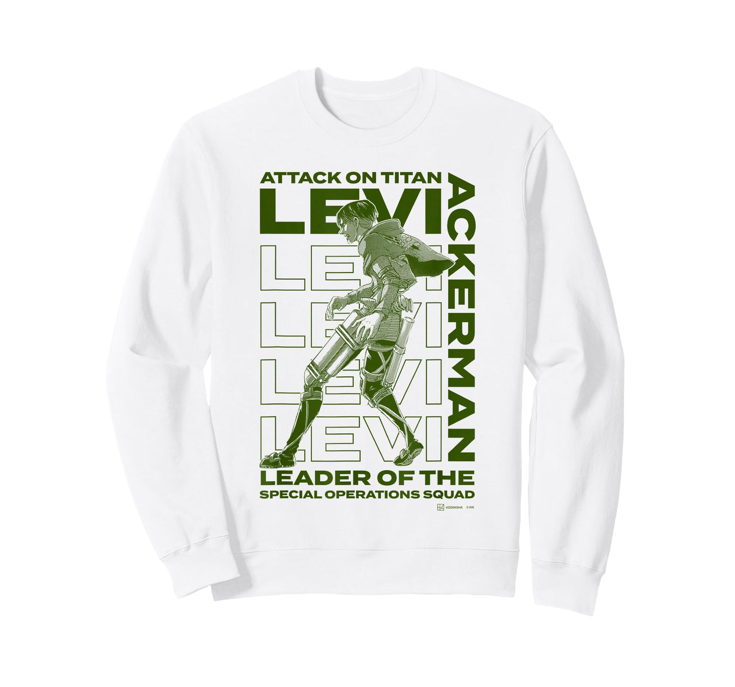 Attack on Titan The Captain Levi Ackerman Epic Big Portrait T-Shirt