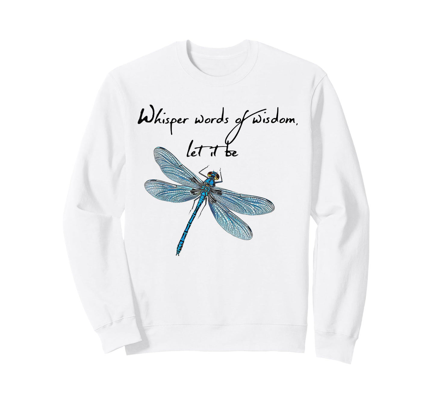 Teepuc Music Dragonfly Whisper Words Of Wisdom Dragon Fly Unisex-Adults & Kids T-Shirt