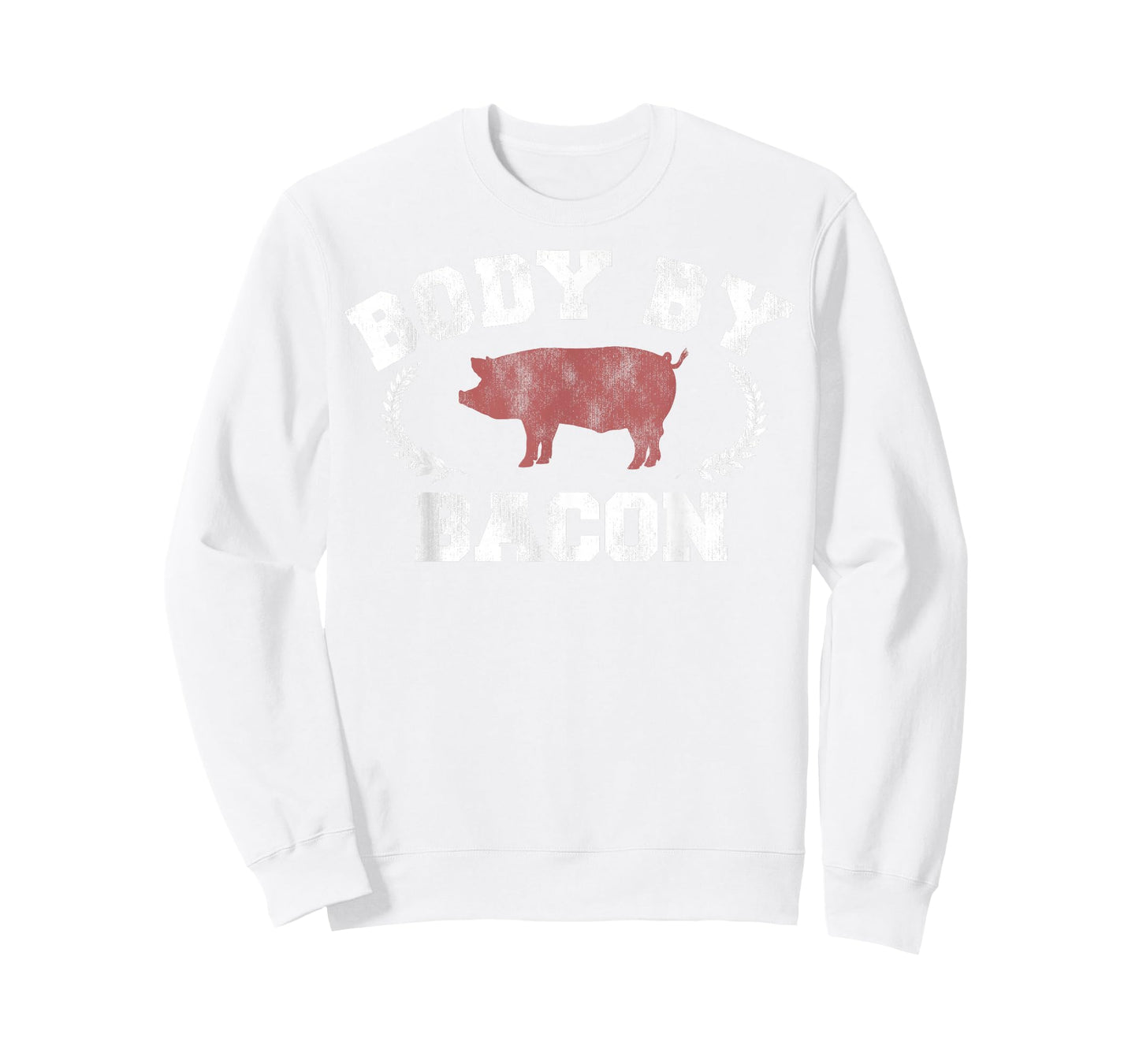 Body By Bacon Pig Vintage Collegiate T-Shirt