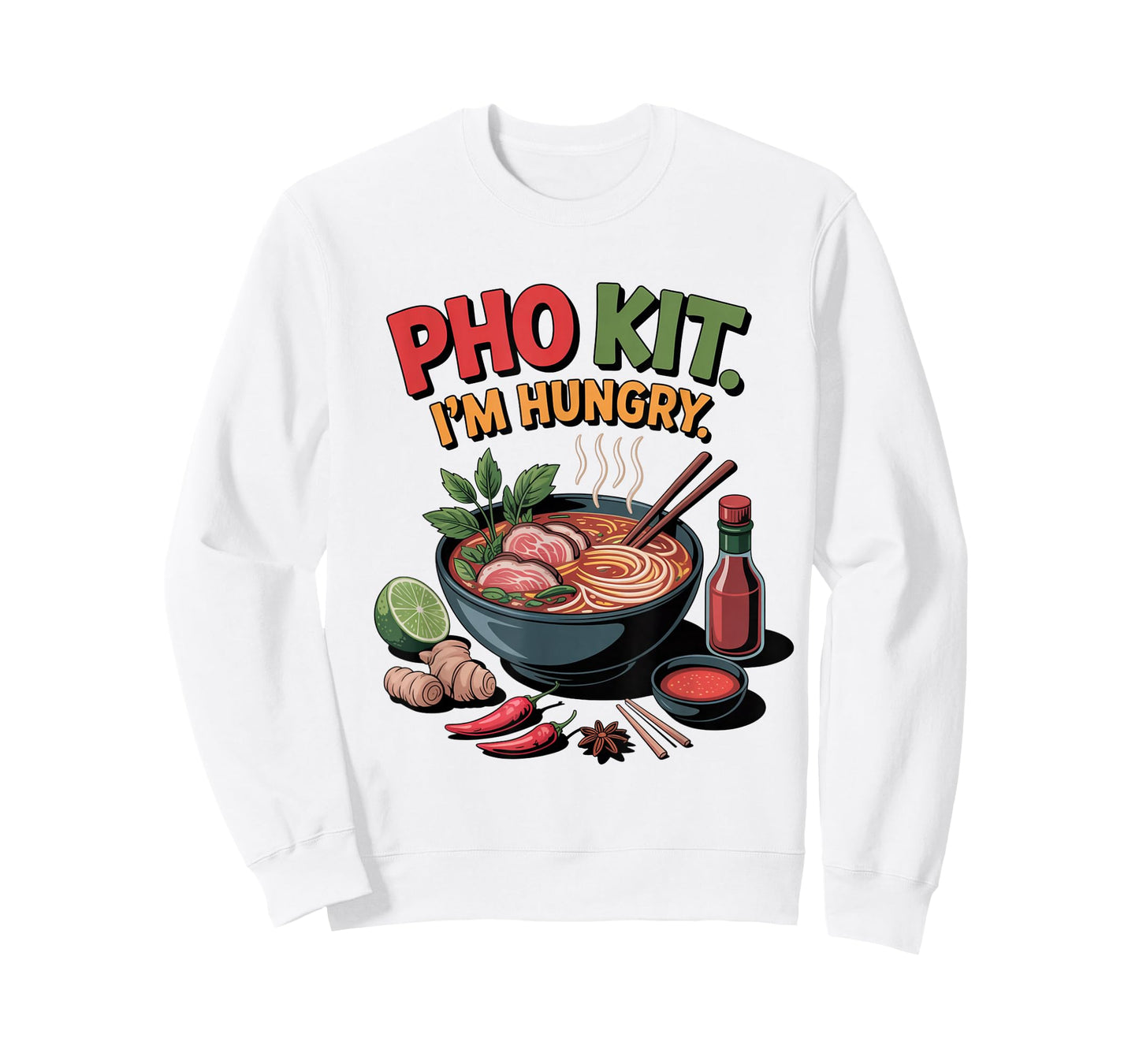 Pho Kit Soup Ingredients Pho Broth at Home Funny Pho Lover T-Shirt
