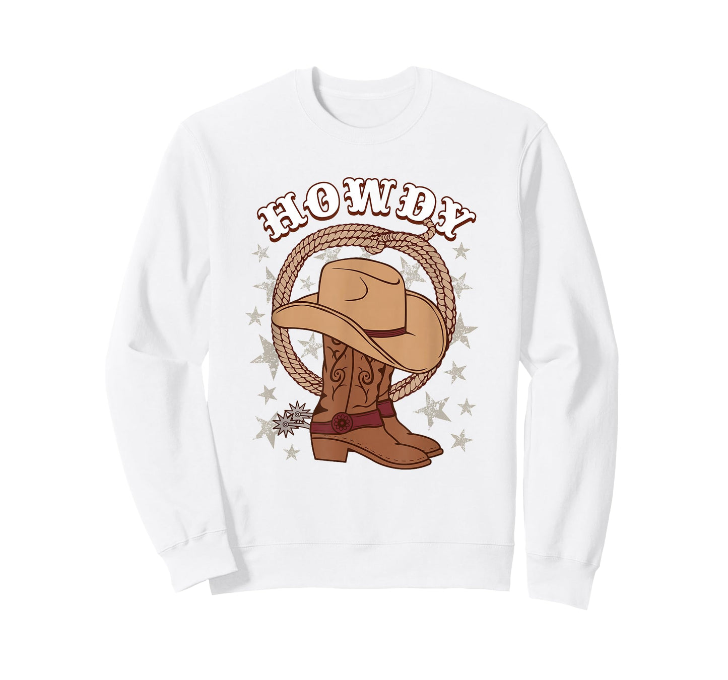 American Western Howdy Gear for Cowboys & Cowgirls Howdy Funny Cowboy Boots Hat Texas Rodeo Country Western T-Shirt