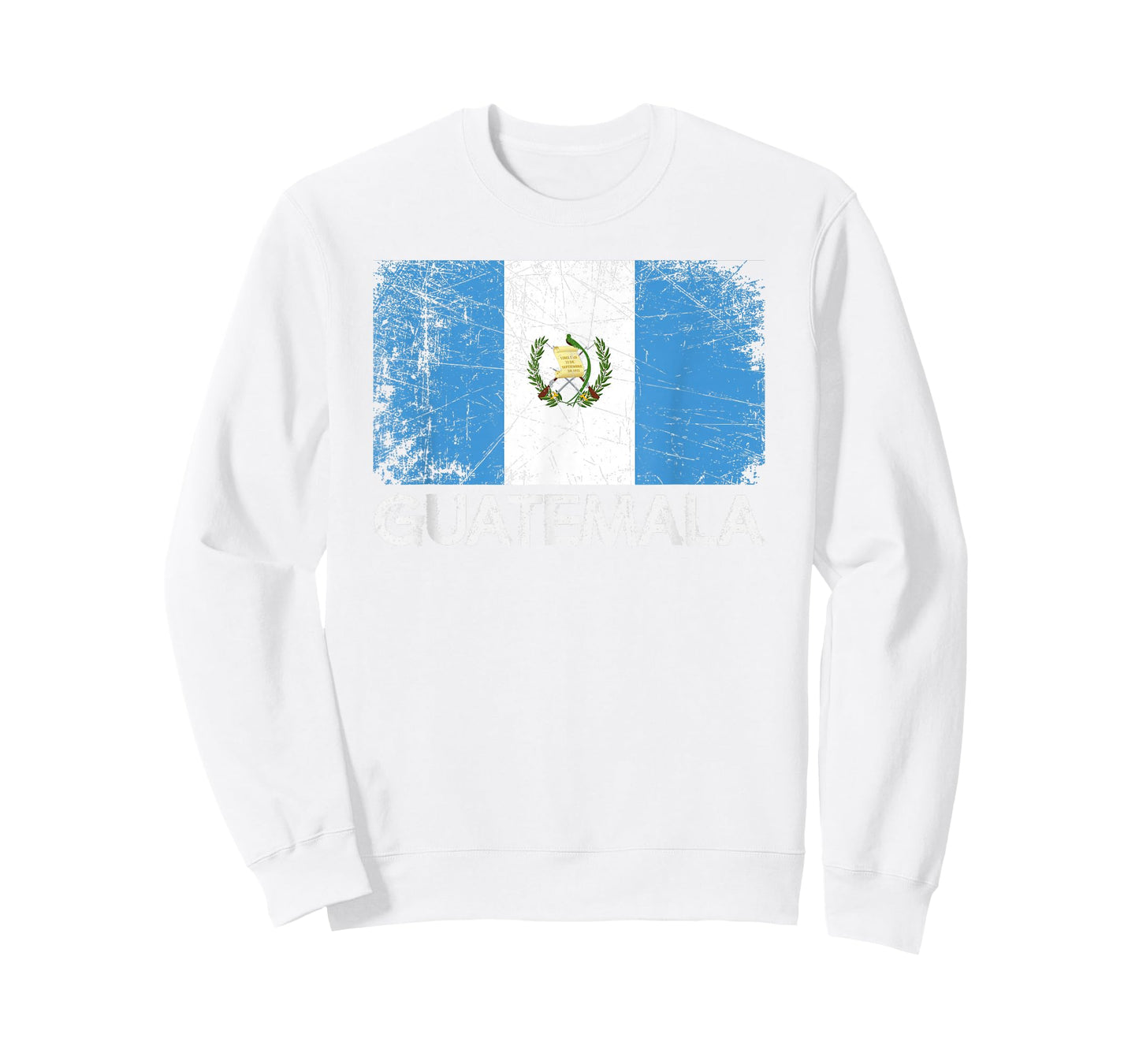 Guatemalan Flag T-Shirt | Vintage Made In Guatemala Gift T-Shirt