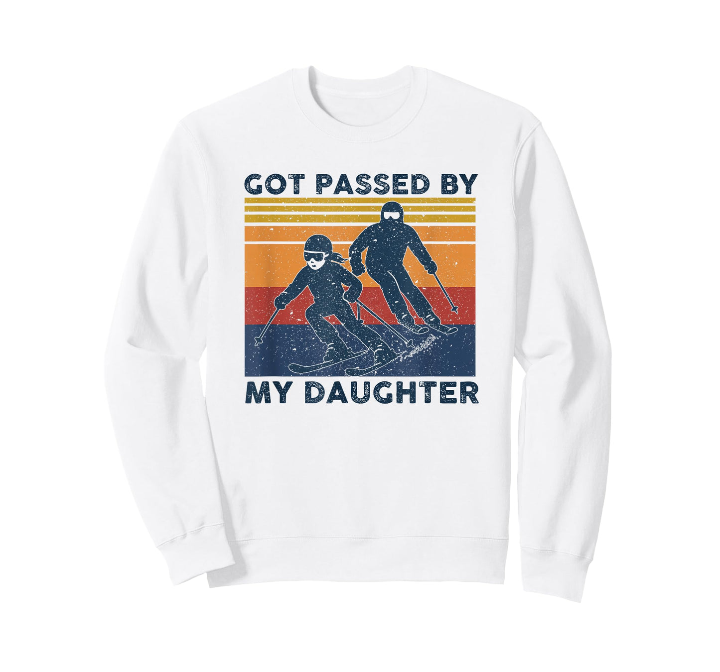 Got Passed by My Daughter Funny Skiing T-Shirt