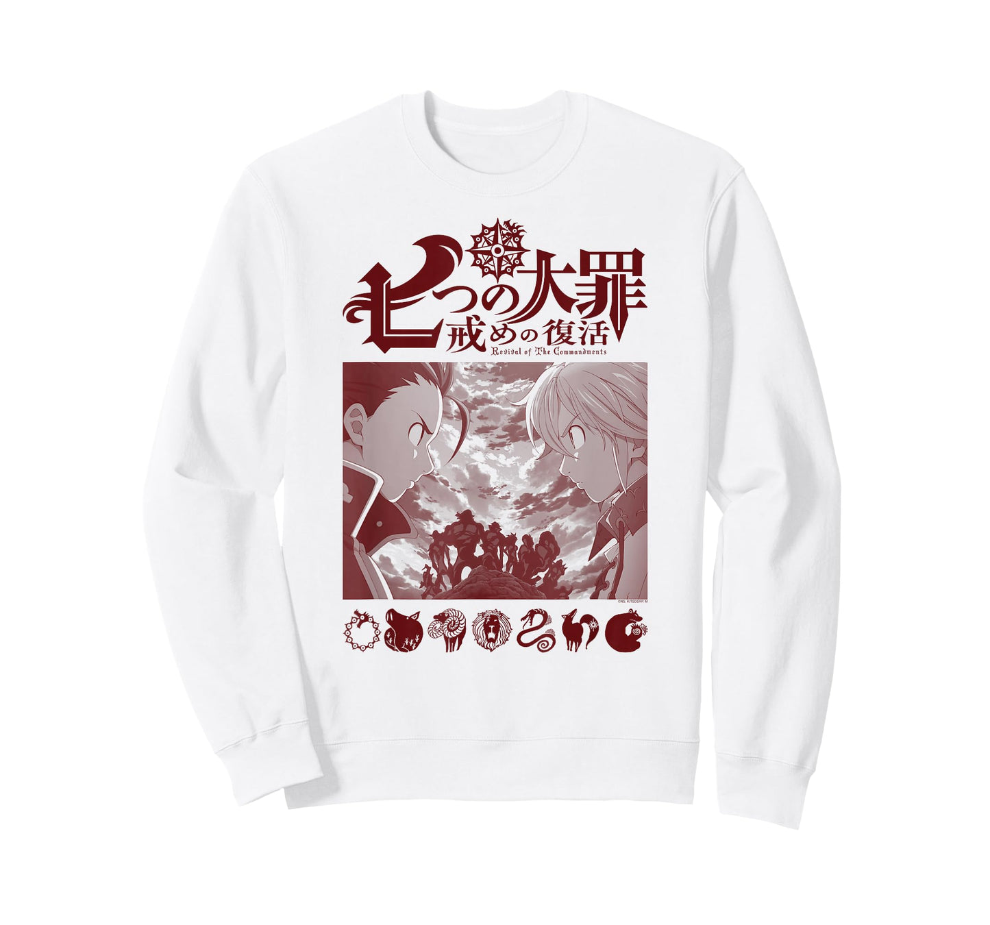 The Seven Deadly Sins Revival of The Commandments Anime T-Shirt