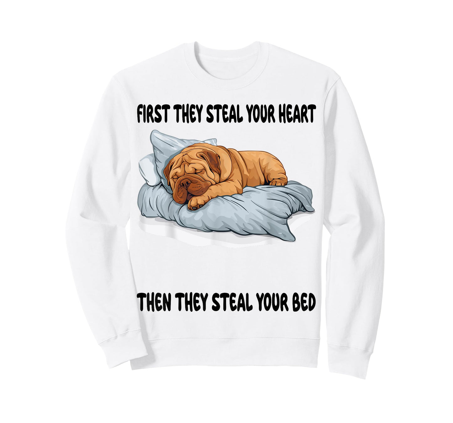 Chinese Shar Pei Sleeping Pajamas Nightgown T-Shirt