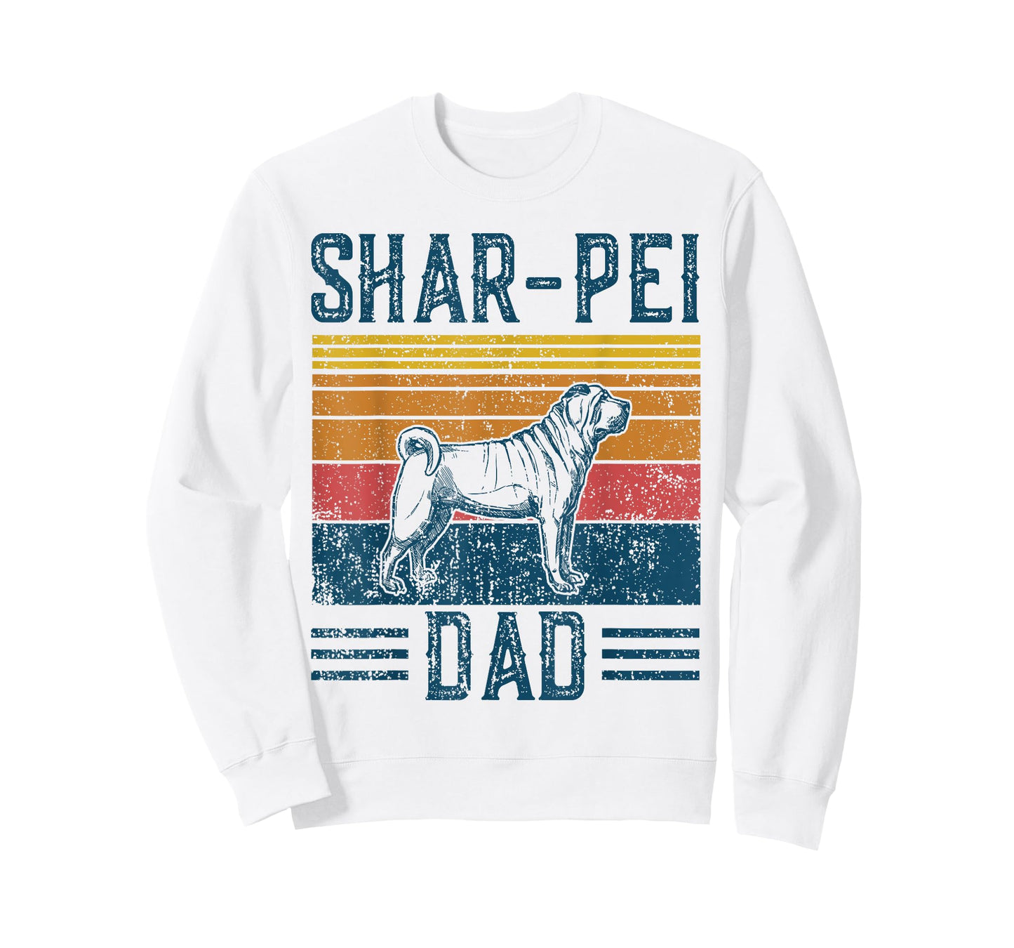 Dog Shar-Pei Dad - Vintage Shar Pei Dad T-Shirt