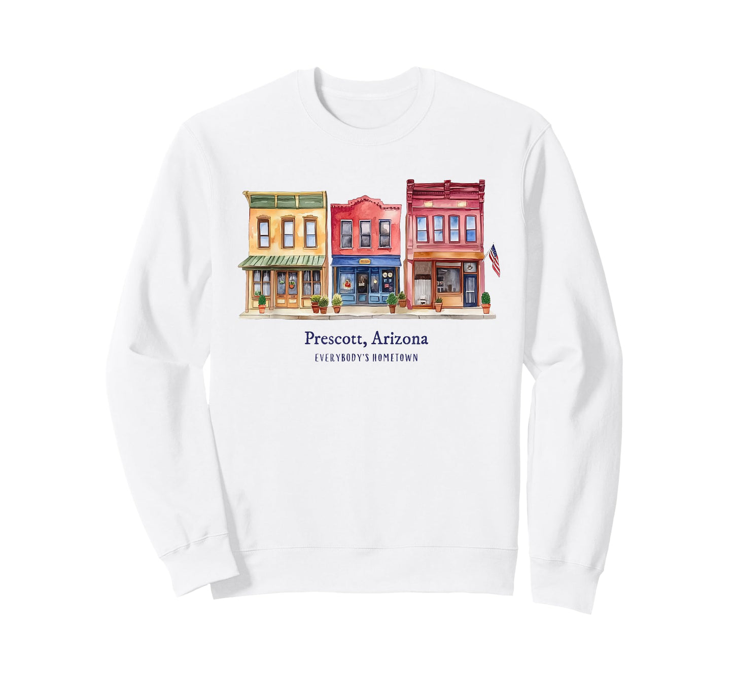 Historic Prescott AZ, Everybody's Hometown T-Shirt