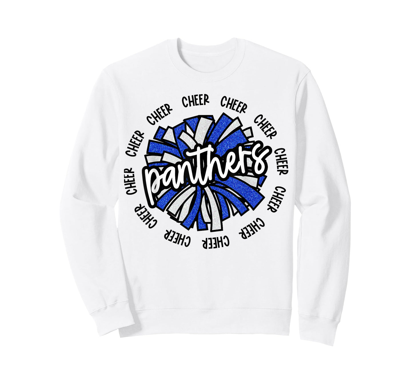 Panthers School Spirit Cheer Cheerleader Coach T-Shirt
