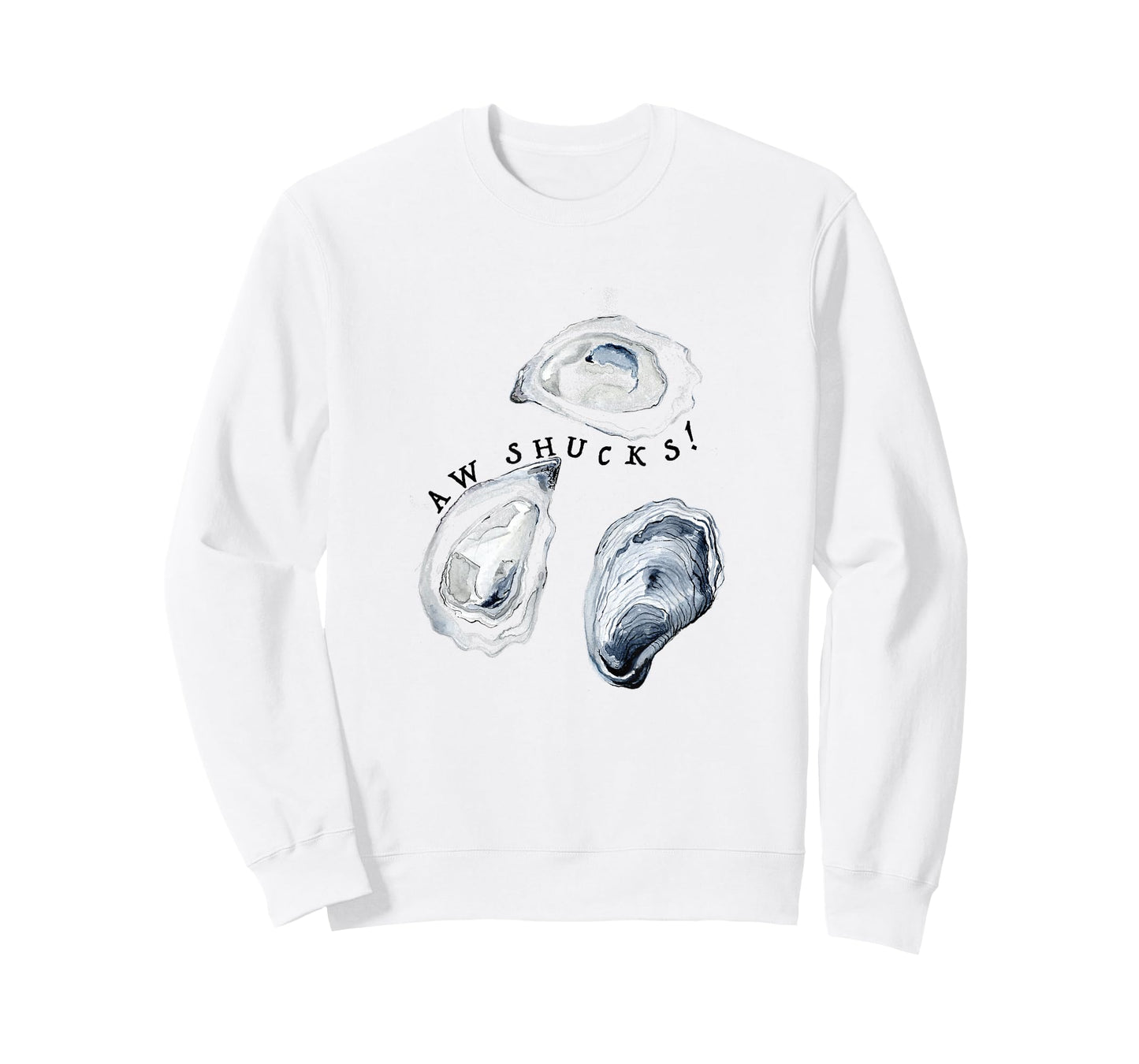 Aw Shucks Cute Funny Oyster for Women, Kids, and Men T-Shirt