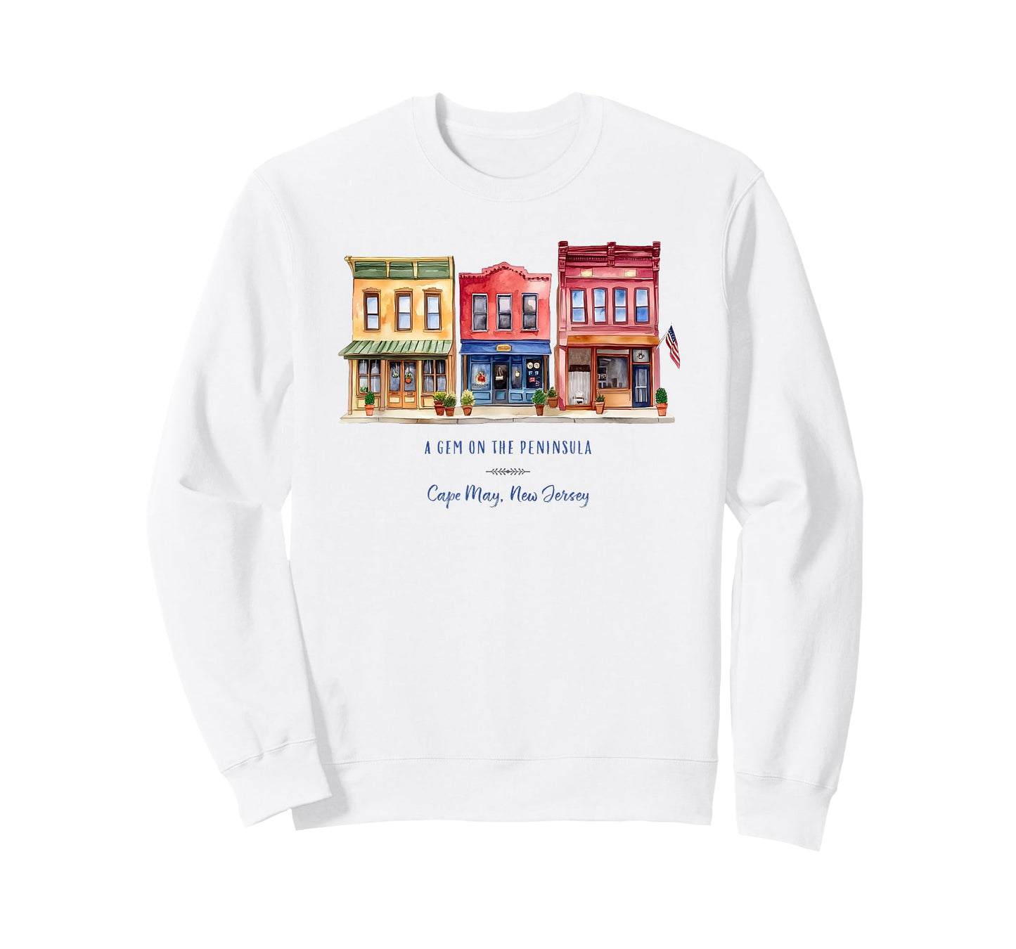 Cape May, New Jersey Country Vintage Historic Small Town T-Shirt