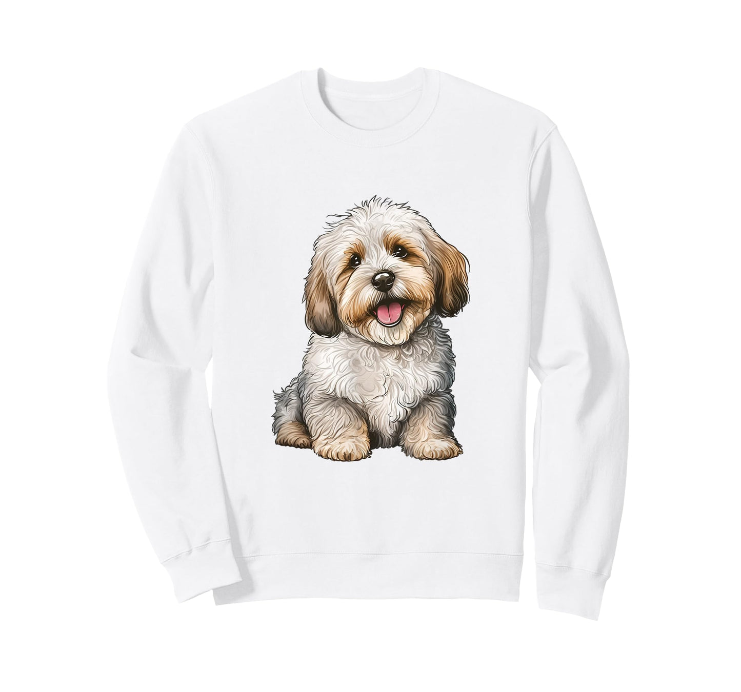 Cute Lhasa Apso Puppy Lovers Funny T-Shirt