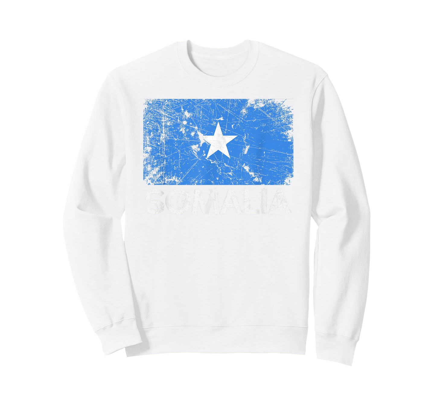 Somali Flag T-Shirt | Vintage Made In Somalia Gift