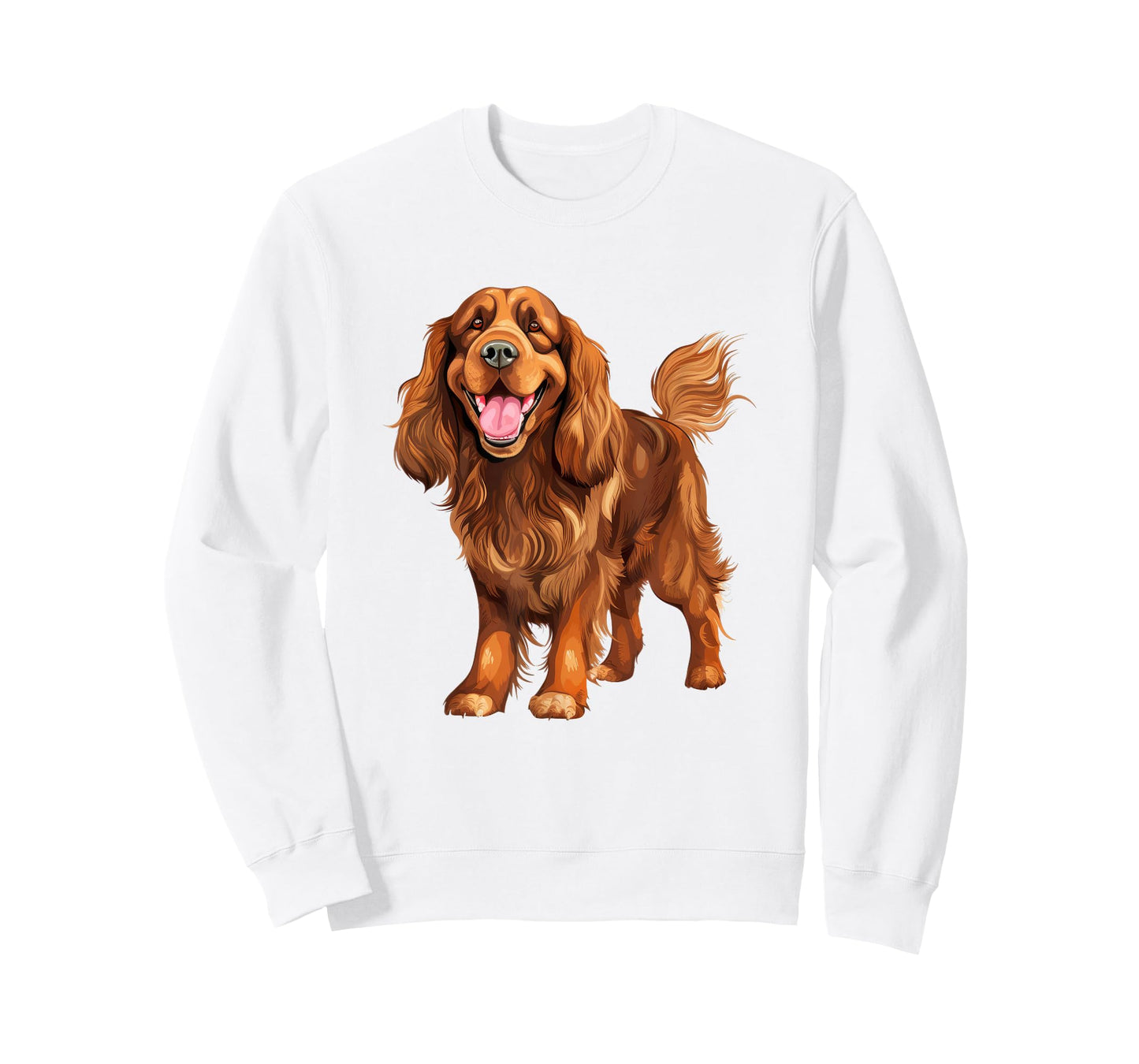 Happy Cocker Spaniel Art for Dog Lovers T-Shirt