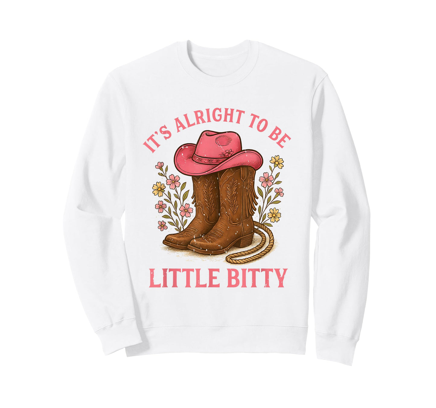 It’s Alright To Be Little Bitty Western Rodeo Country Lover T-Shirt