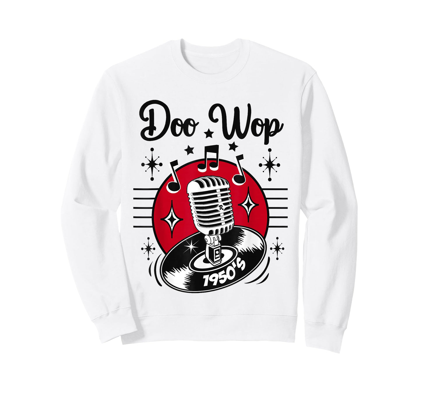 Doo Wop Costume Retro 50s Clothes Sock Hop Rockabilly Tshirt T-Shirt