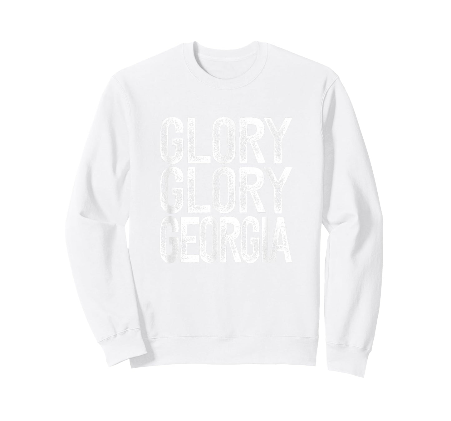 Georgia Fans Fight Song Cute Glory White on red T-Shirt