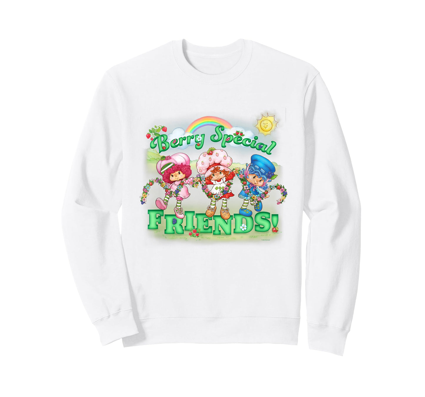 Strawberry Shortcake Berry Special Friends Floral T-Shirt