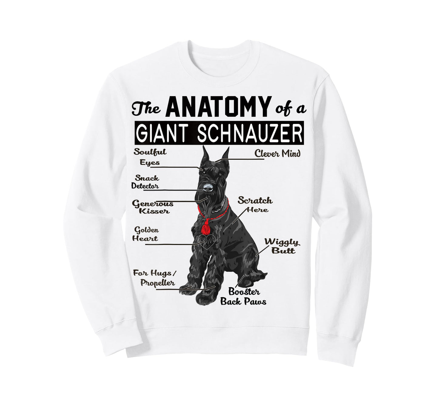 The anatomy of a Giant Schnauzer shirt T-Shirt