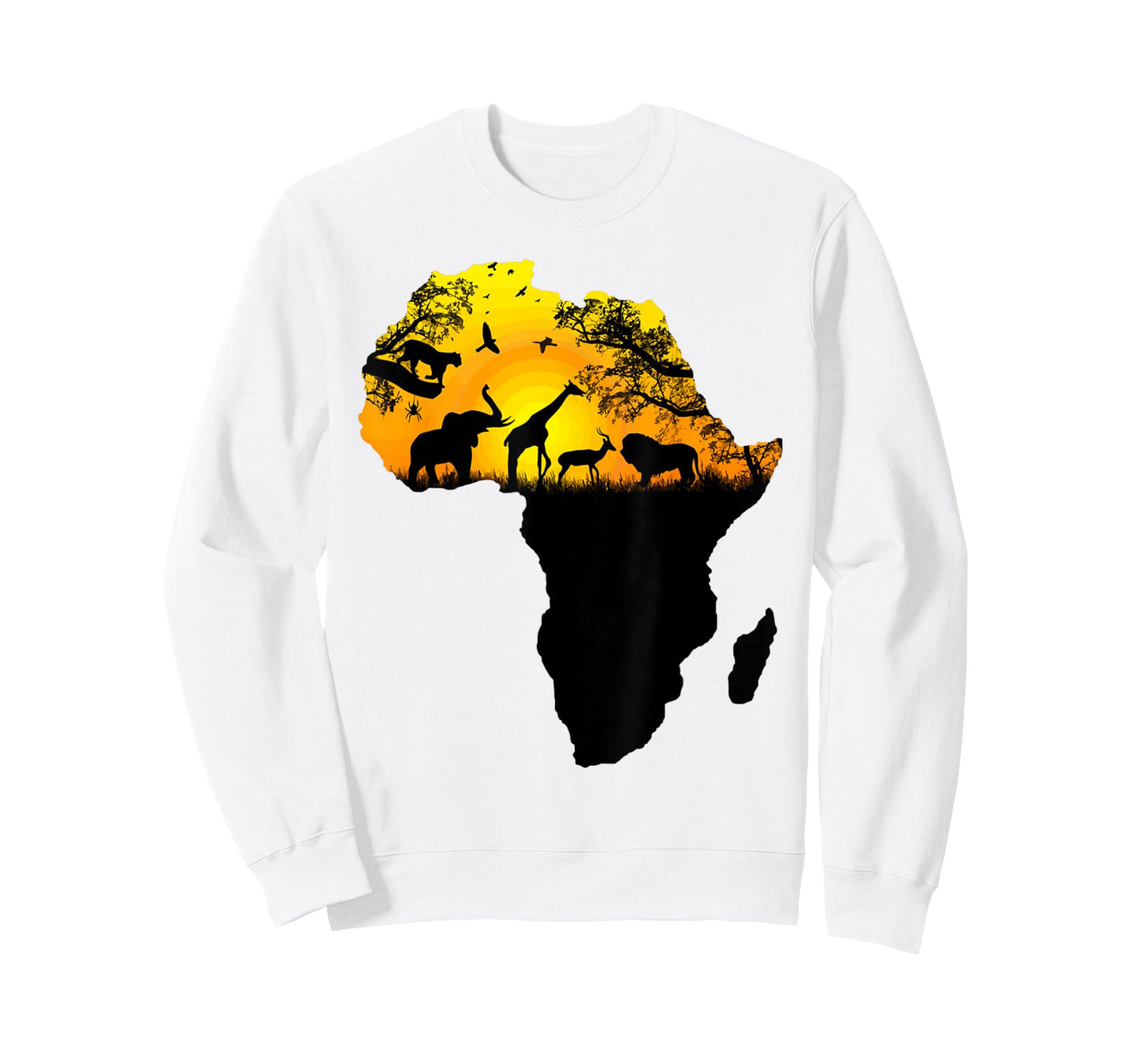 Majestic Safari Animals in Sizzling Africa Continent T-Shirt T-Shirt