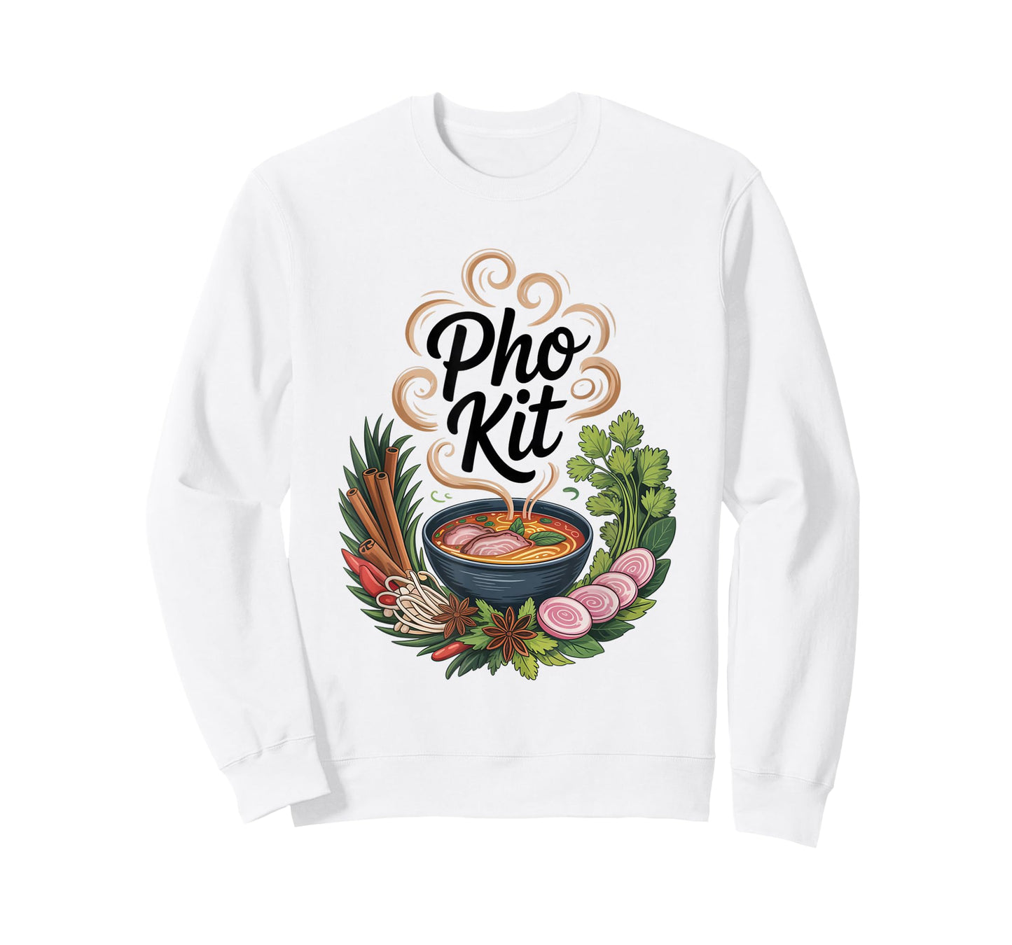 Pho Kit Soup Ingredients Pho Broth at Home Funny Pho Lover T-Shirt