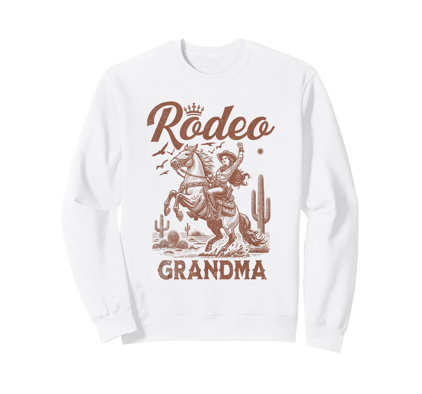 Mother's Day Rodeo Grandma Western Cowboy Family Matching T-Shirt