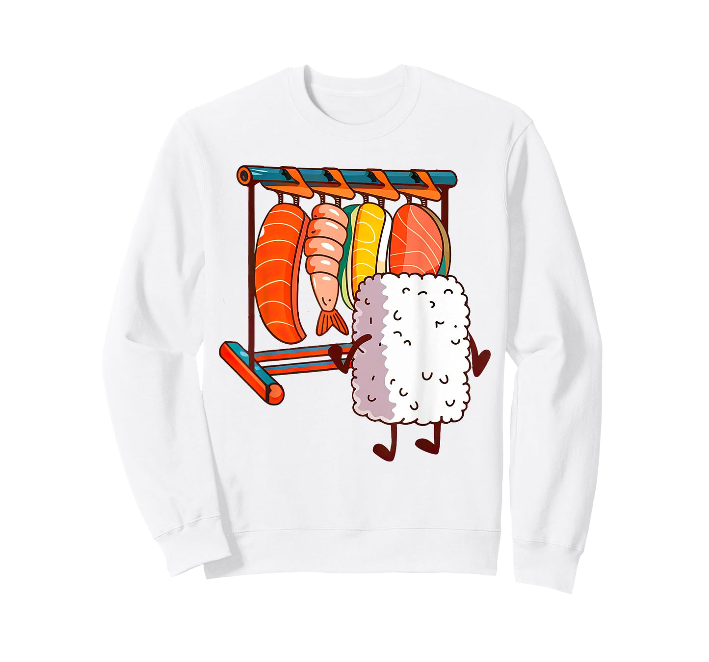 Sushi Japanese Food Sushi Wardrobe Anime Sushi Wardrobe T-Shirt