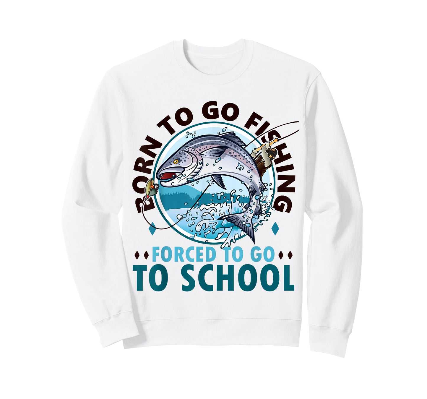 Unique Fishing Design For Men Women Fishing Fish Fisherman T-Shirt