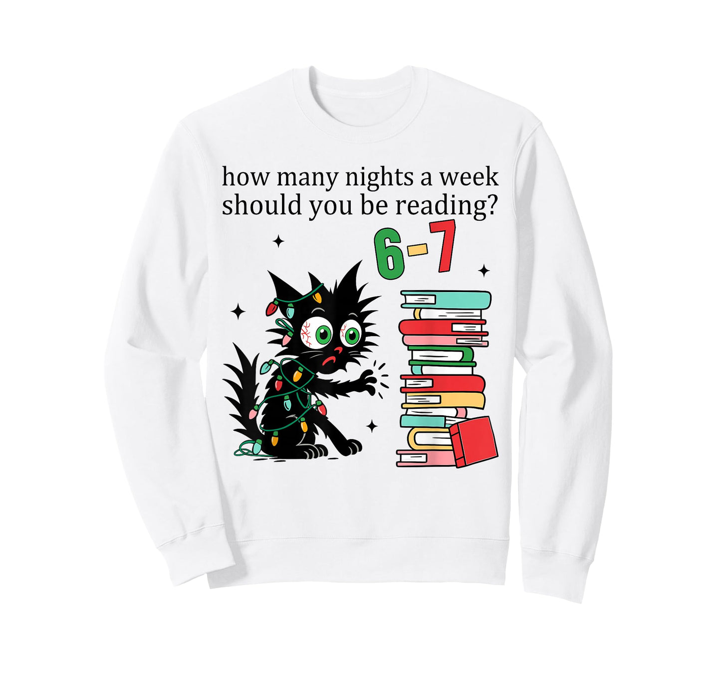 How Many Nights A Week Should You Be Reading 6–7 Christmas T-Shirt