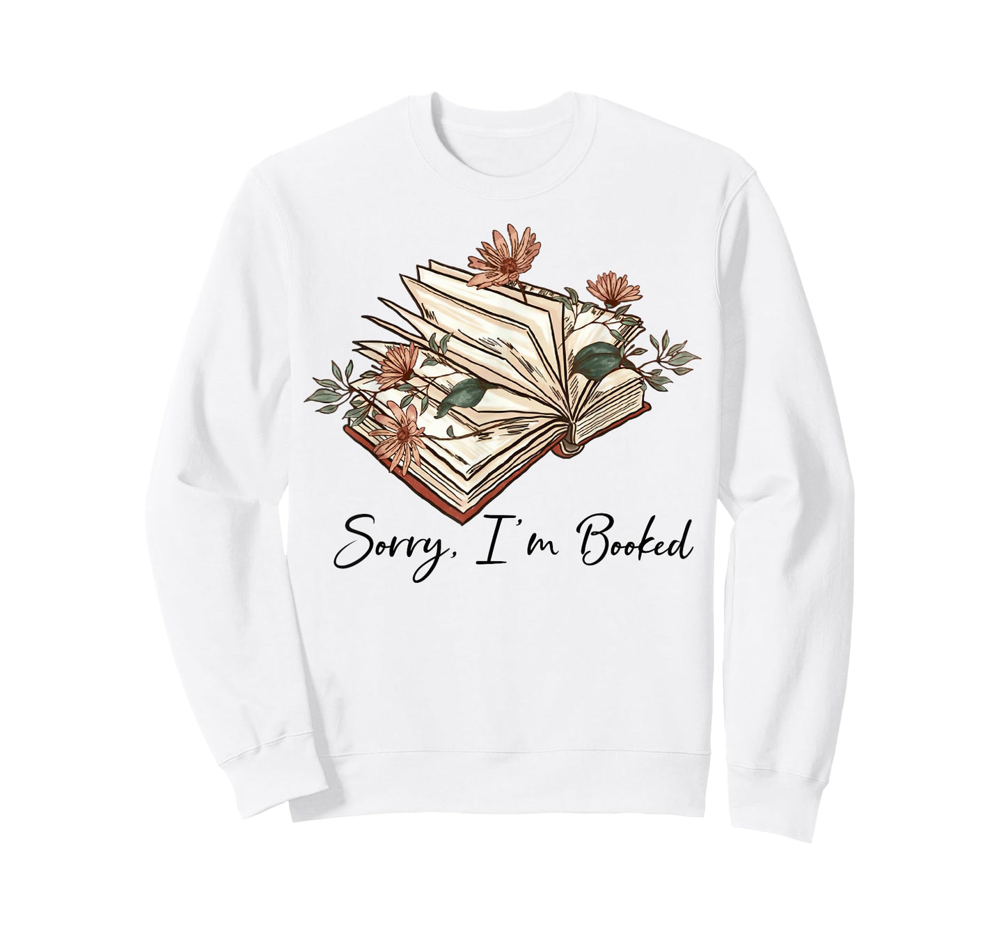 Sorry I Can't I'm Booked Lover Bookworm Book Nerd Reader T-Shirt