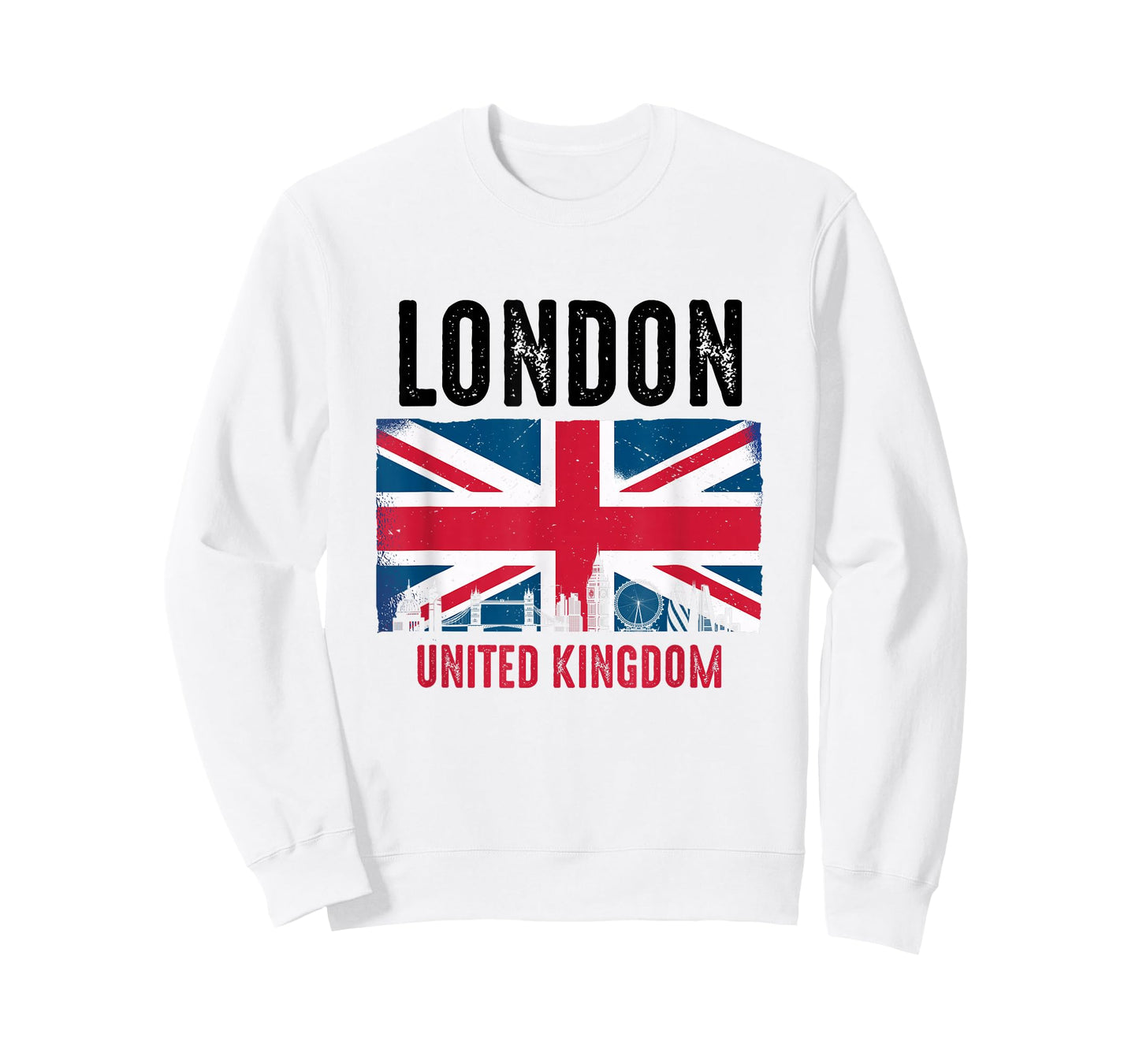 London England Vintage UK United Kingdom Flag British City T-Shirt