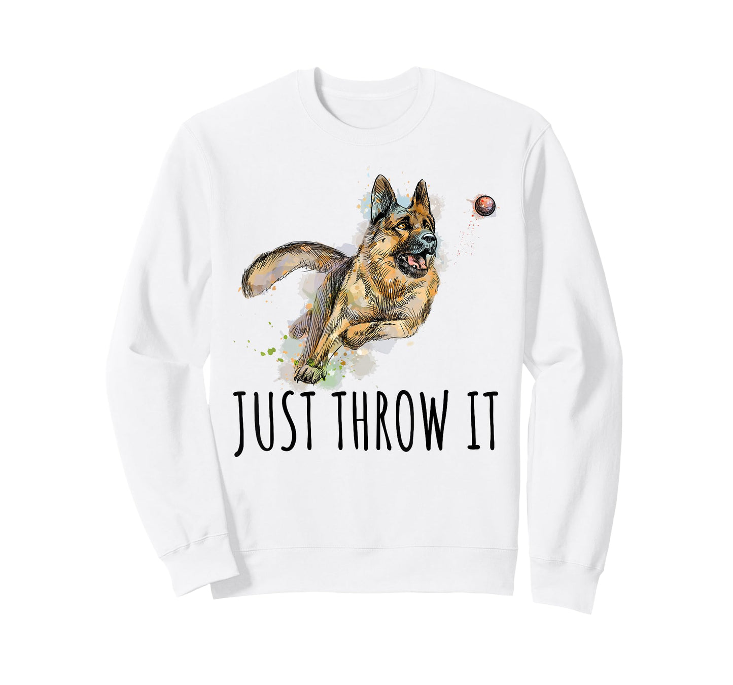Belgian Malinois Love Just Throw It Play Fetch Dog T-Shirt