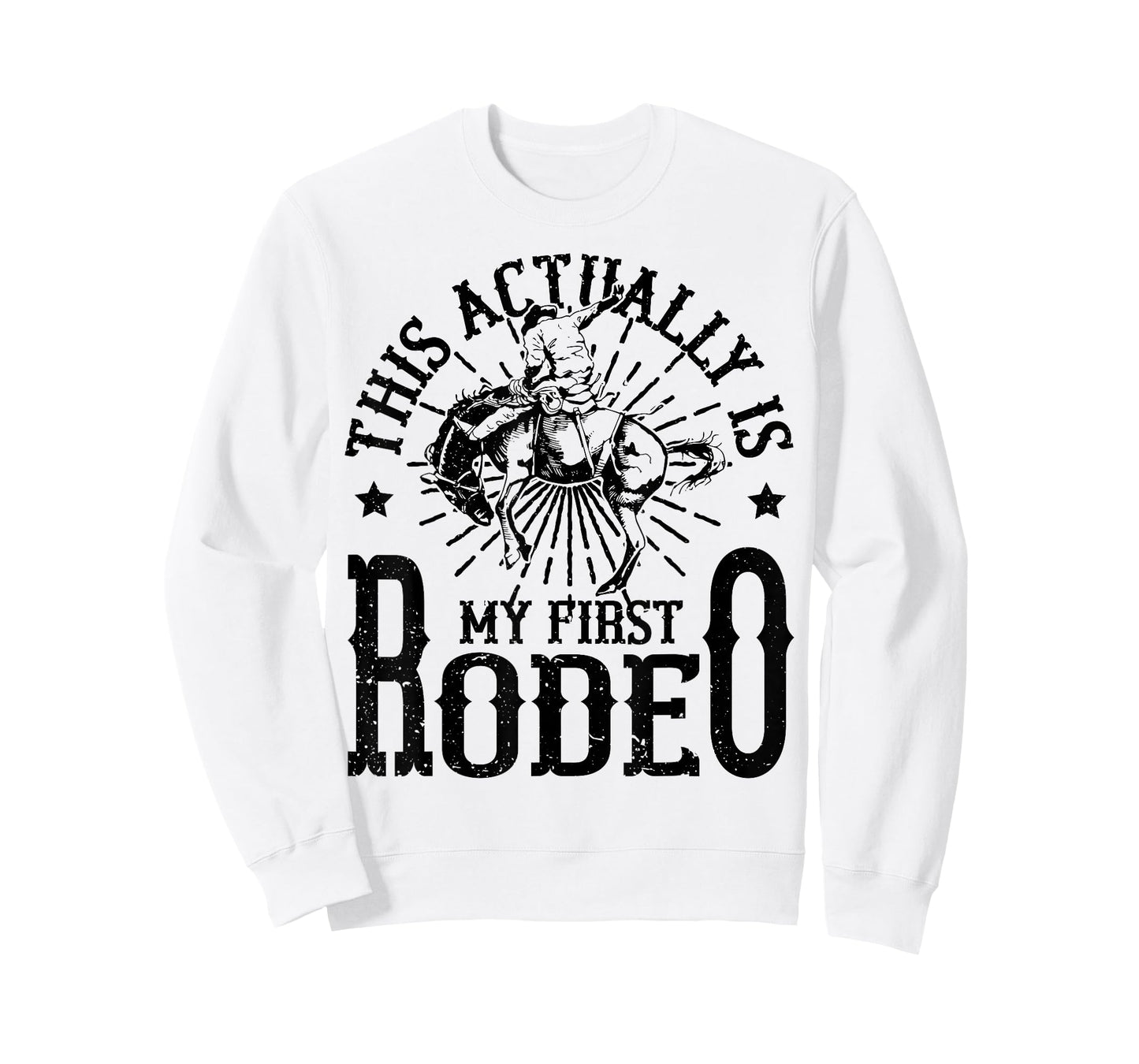 This Actually is My First Rodeo Western Style T-Shirt