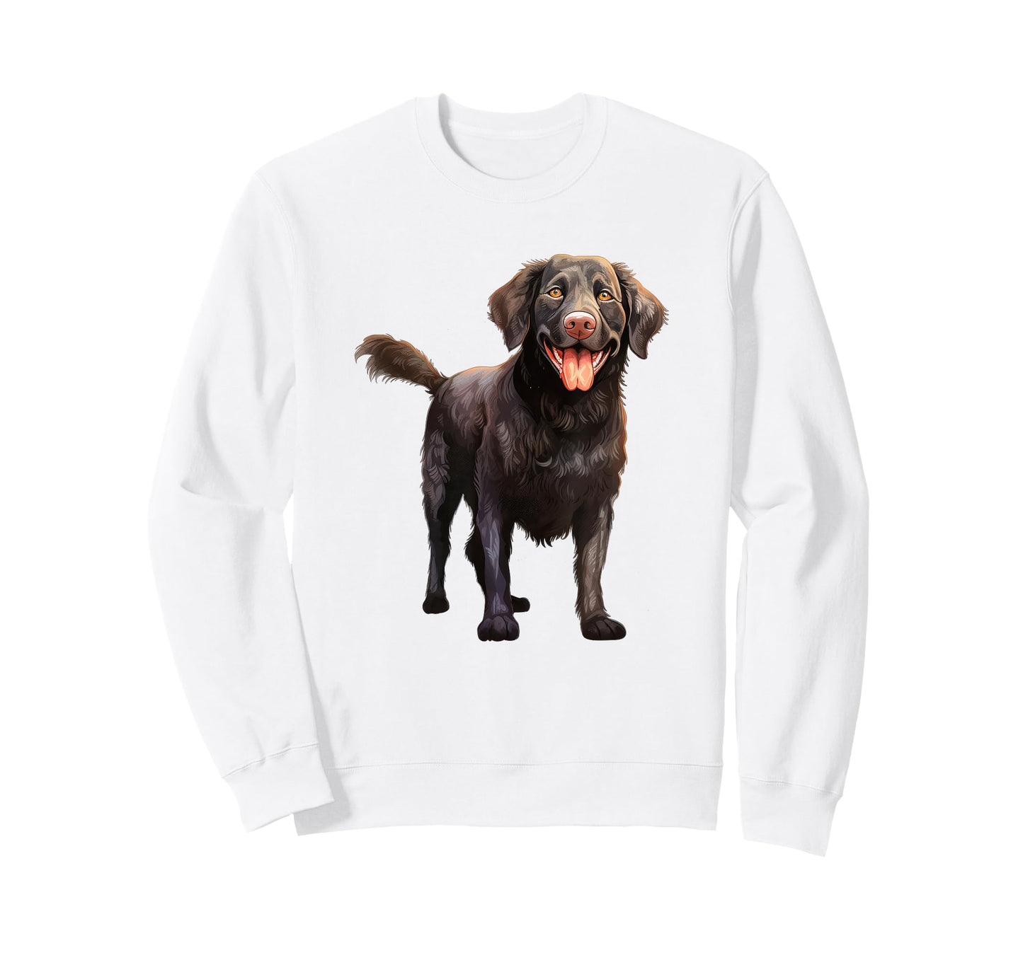 Happy Black Labrador Retriever Dog Lovers T-Shirt