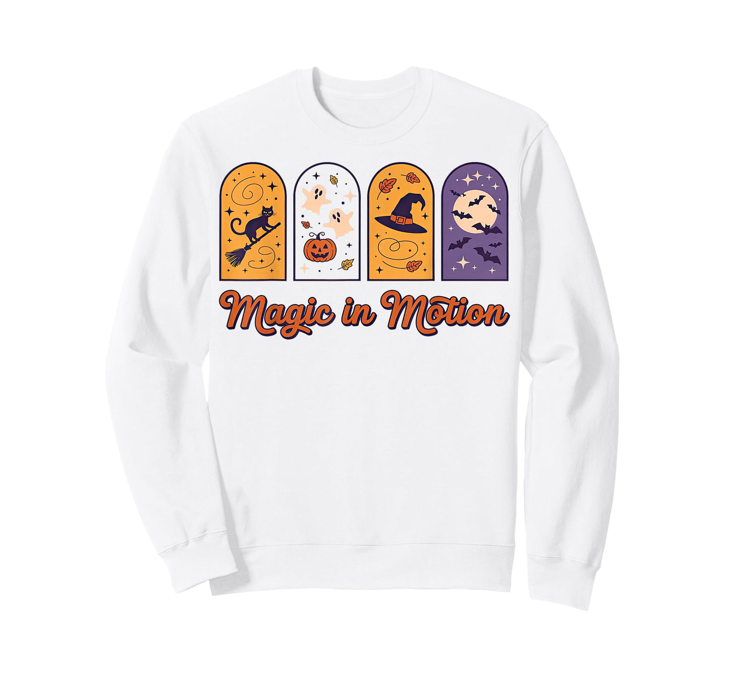 Cute Halloween Saying Magic in Motion T-Shirt