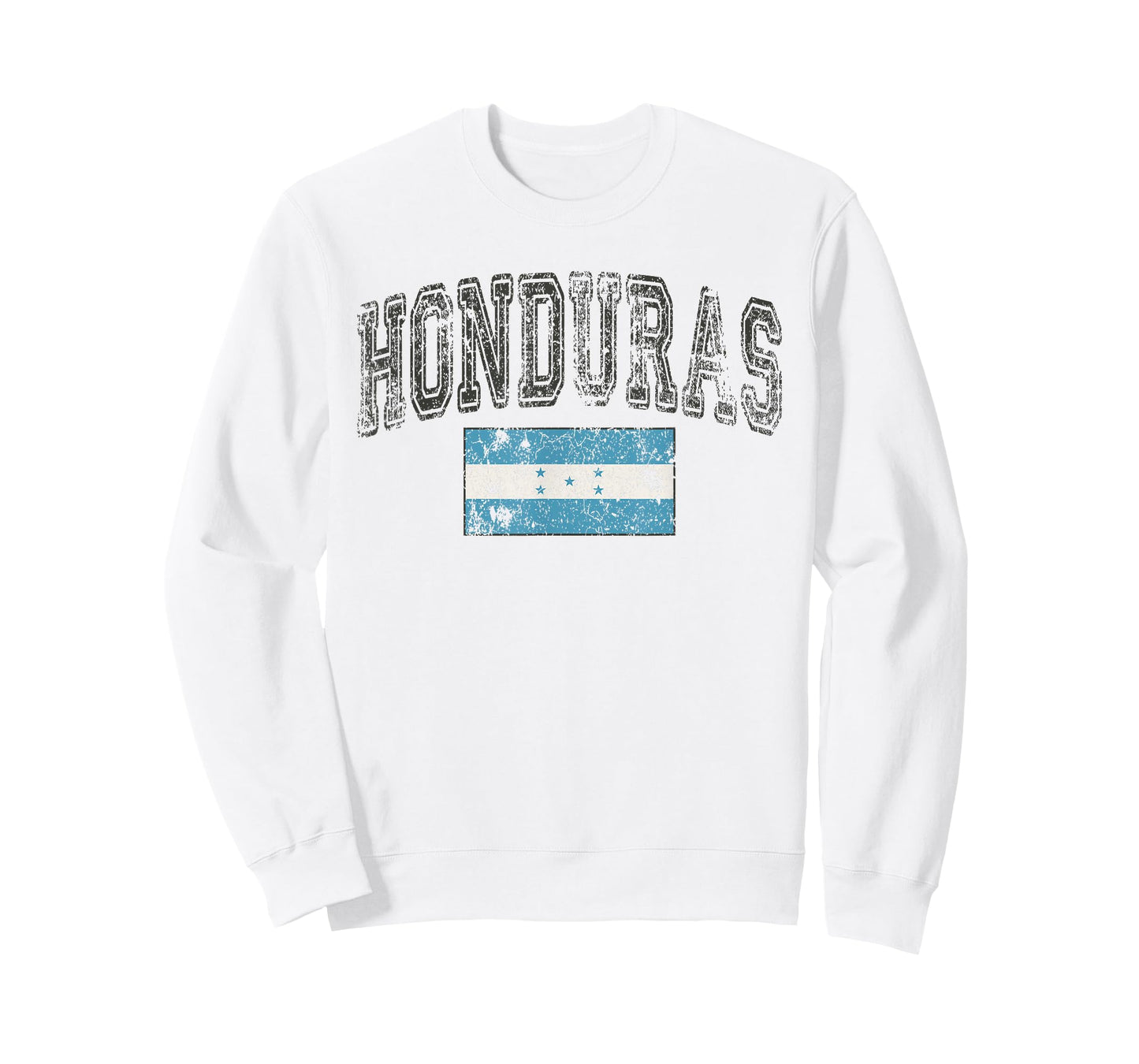 Vintage Retro Faded Honduras Flag Honduran Pride T-Shirt