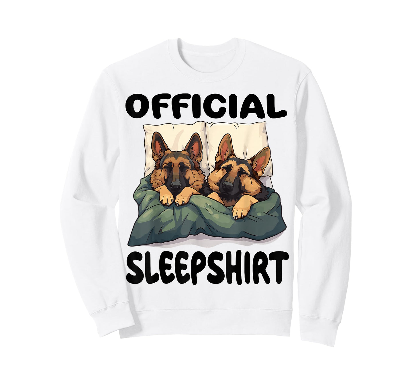 German Shepherd Dog Official Sleepshirt Pajamas Nightgown T-Shirt