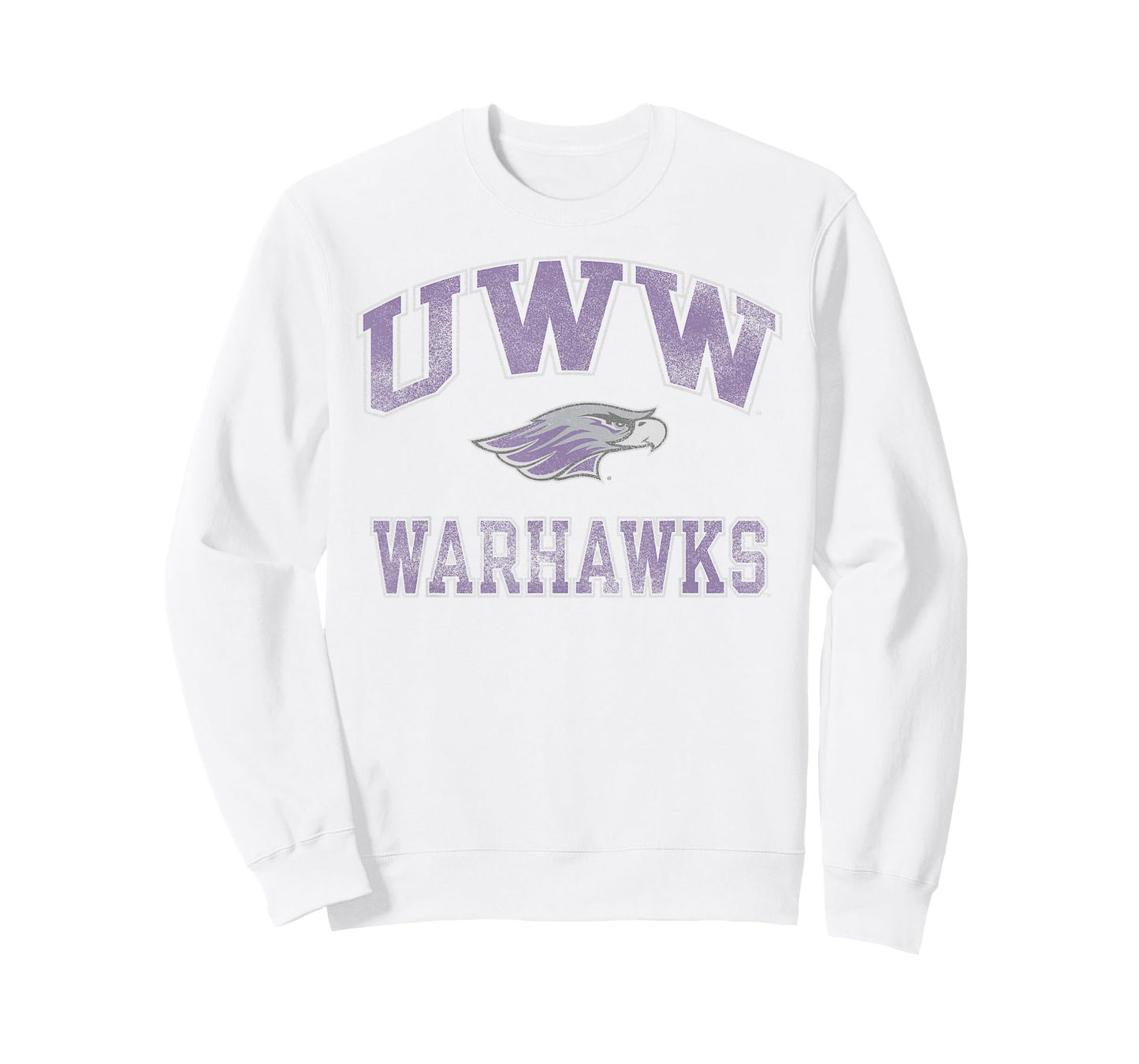 Wisconsin Whitewater Warhawks Vintage Worn Gray T-Shirt