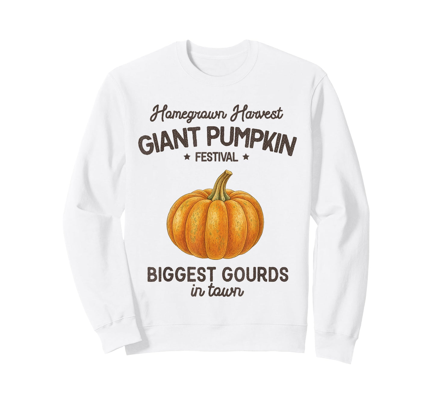 Homegrown Harvest Giant Pumpkin Festival Biggest Gourds Fall T-Shirt