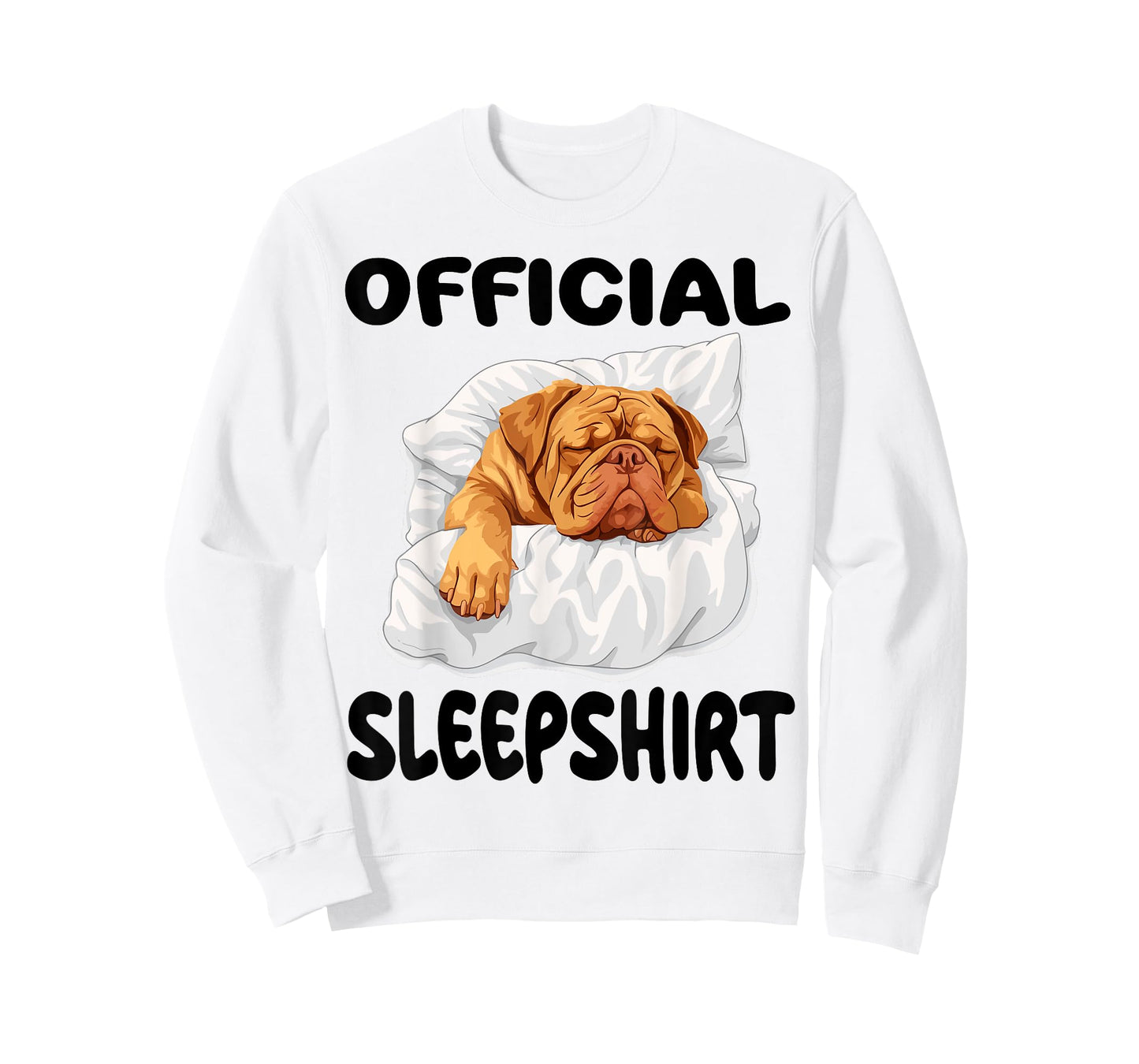Dogue De Bordeaux Dog Official Sleepshirt Pajamas Nightgown T-Shirt