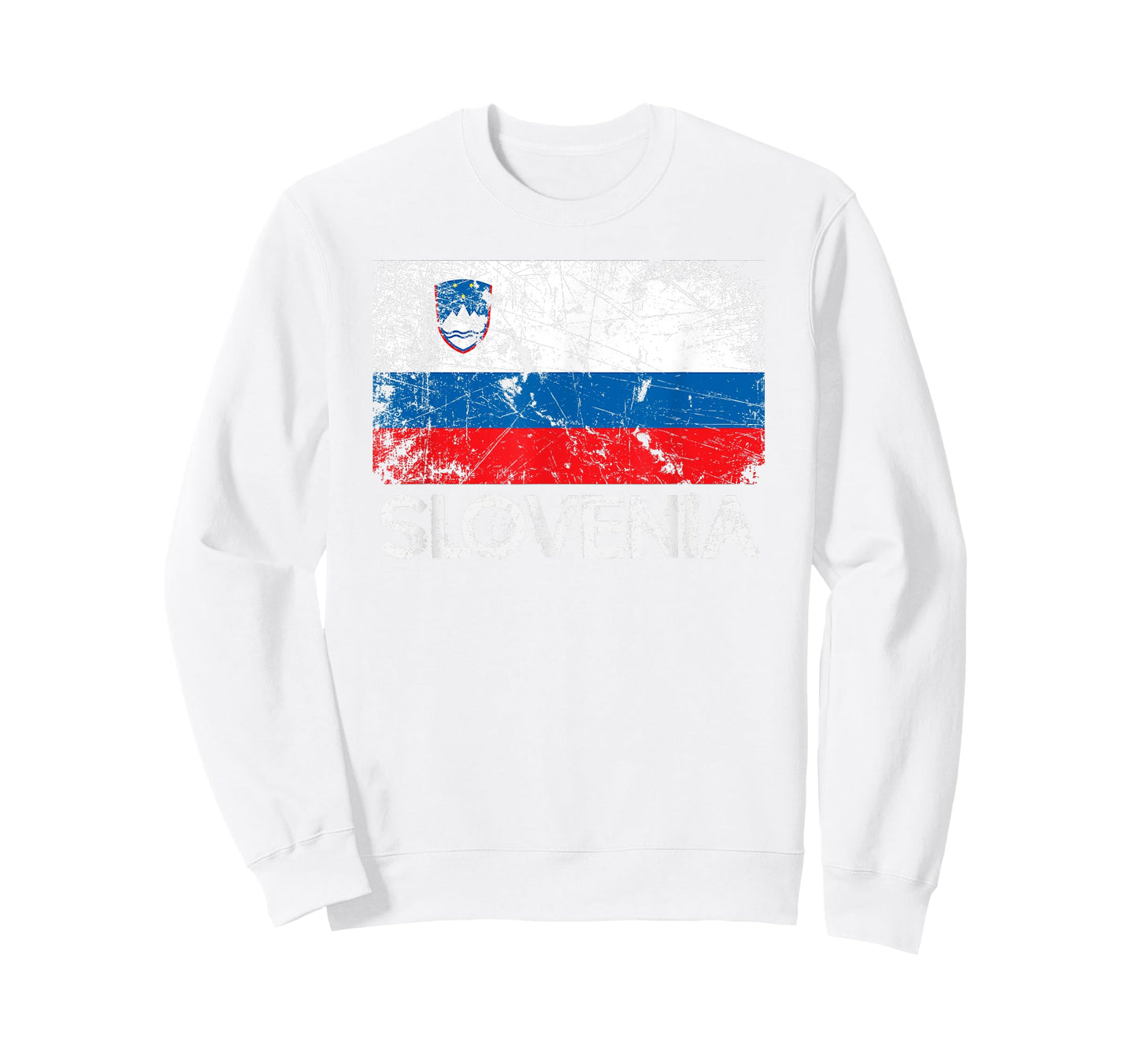 Slovenian Flag T-Shirt | Vintage Made In Slovenia Gift T-Shirt