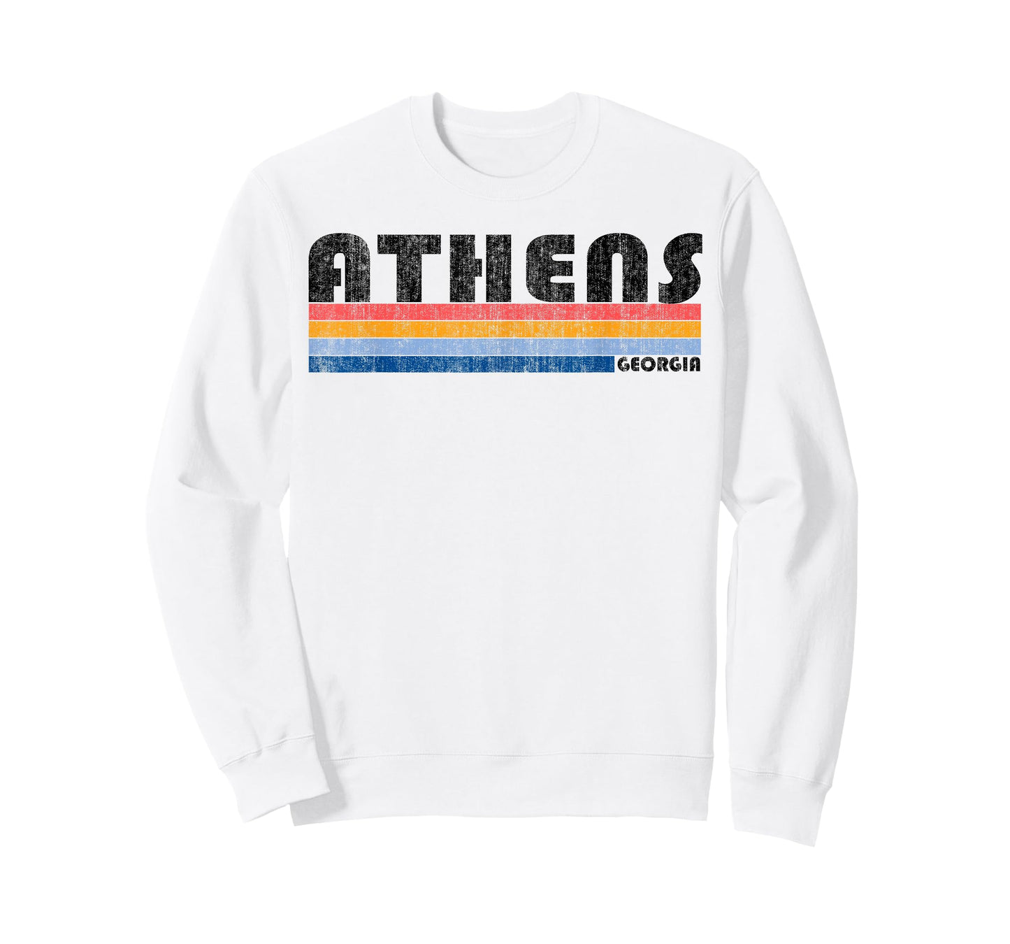 Vintage 1980s Style Athens GA T Shirt T-Shirt