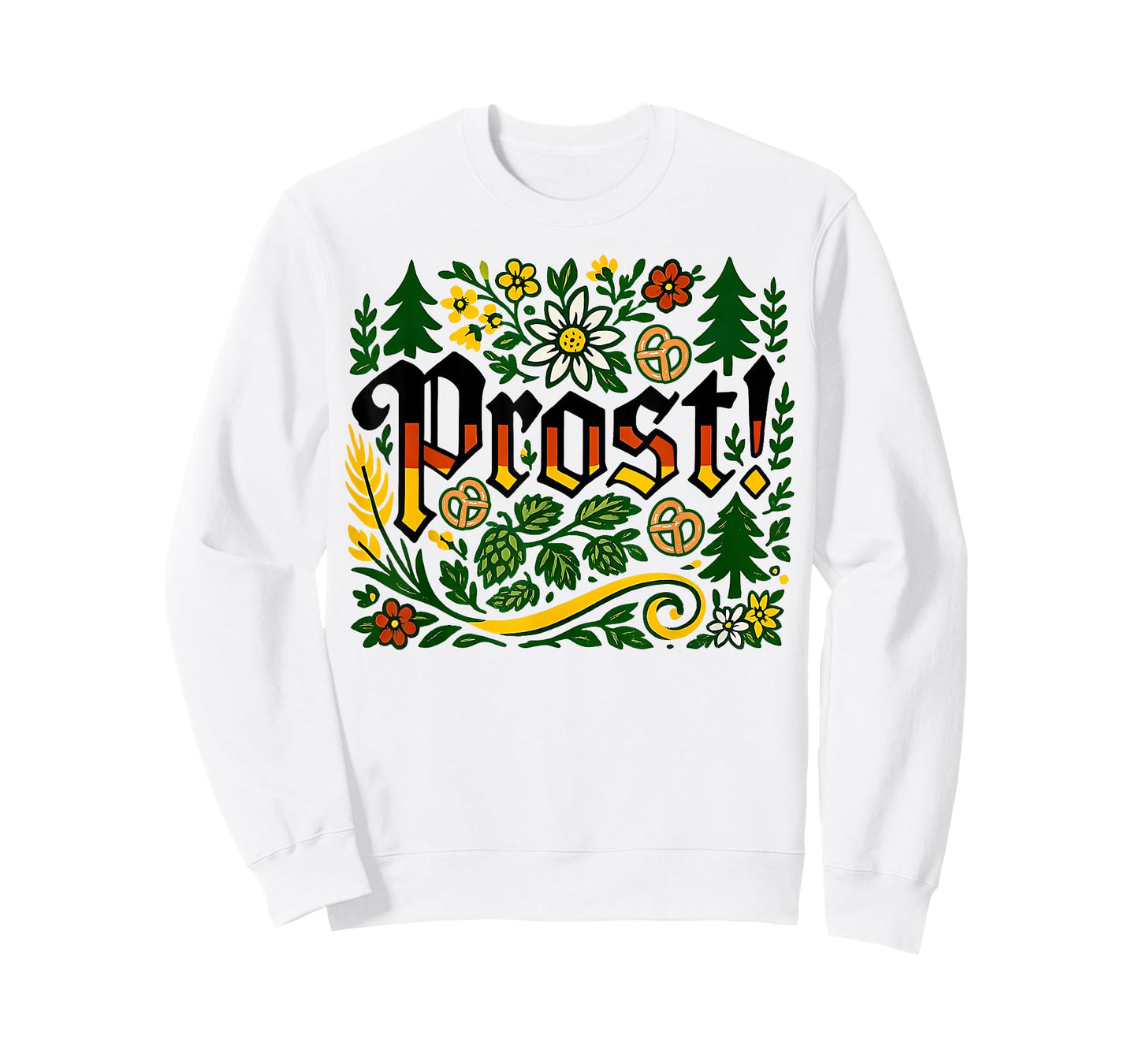 Oktoberfest Drinking Vintage German Prost Men Women T-Shirt